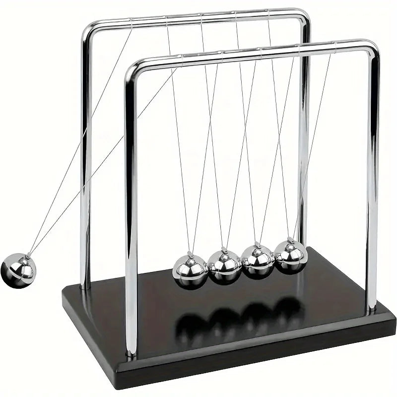 Modernes Newton-Pendel Aus Metall, Büro-Deko