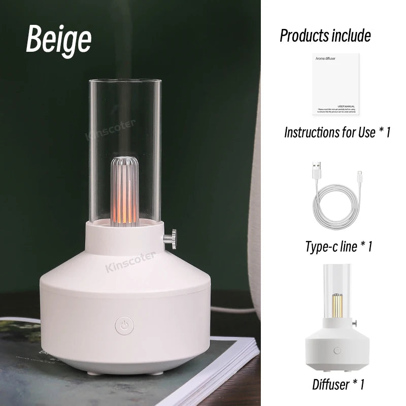 Tragbarer Mini-Aroma-Diffuser, USB-Luftbefeuchter Mit Nachttlicht
