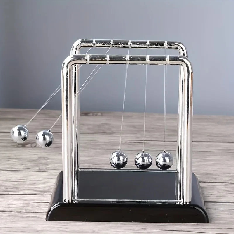 Modernes Newton-Pendel Aus Metall, Büro-Deko