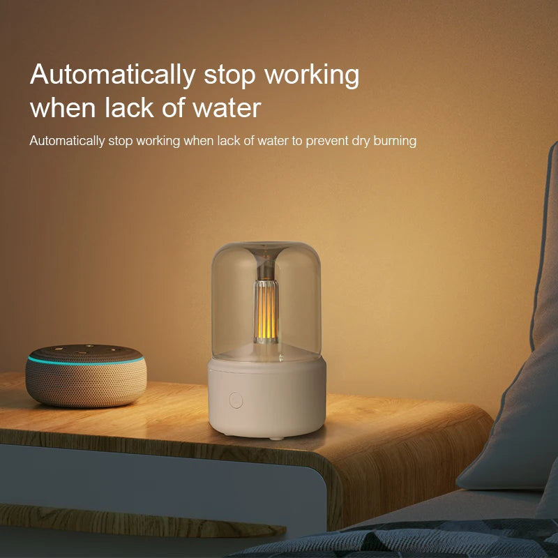 Tragbarer Mini-Aroma-Diffuser, USB-Luftbefeuchter Mit Nachttlicht
