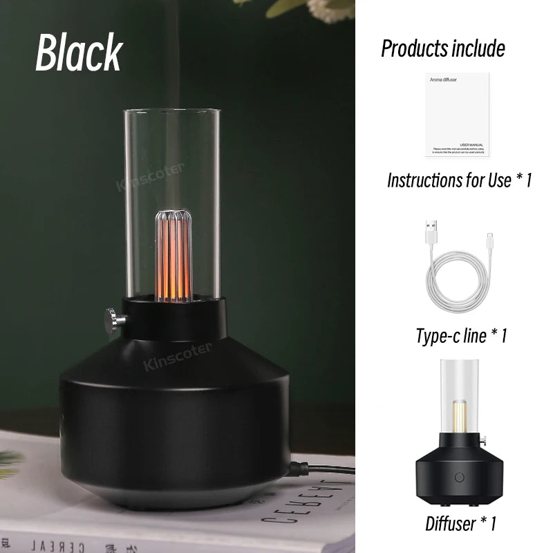 Tragbarer Mini-Aroma-Diffuser, USB-Luftbefeuchter Mit Nachttlicht